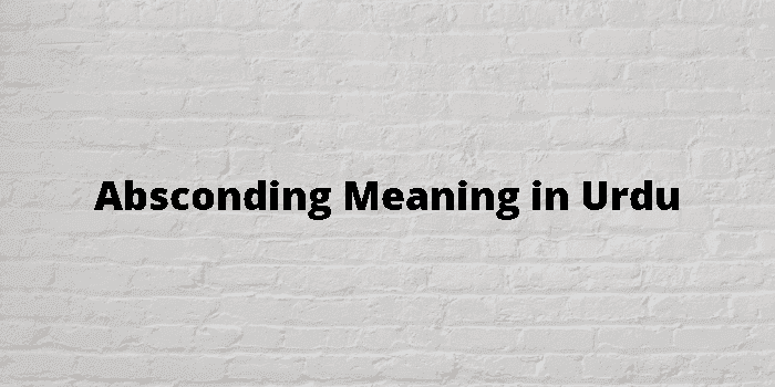 absconding