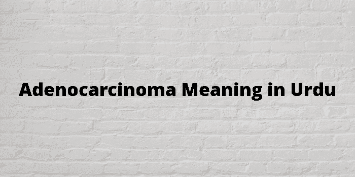 adenocarcinoma