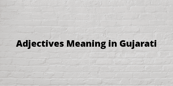 adjectives