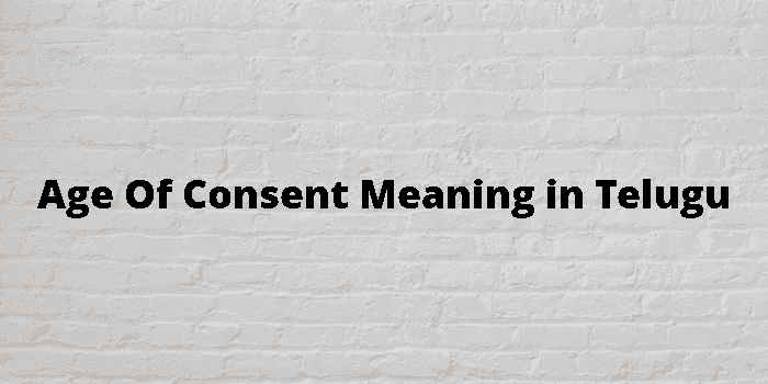 age of consent