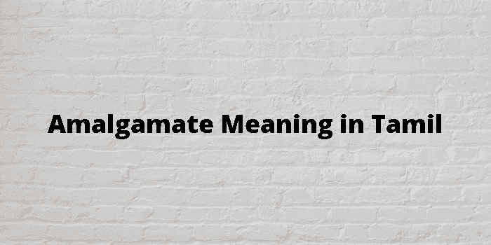 amalgamate