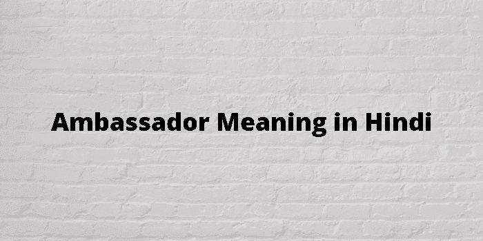 ambassador