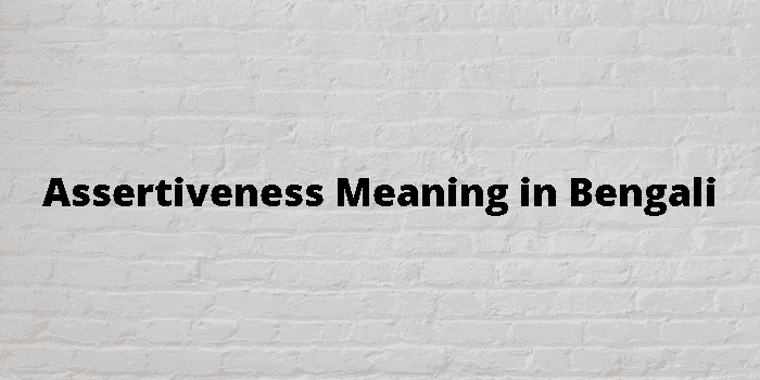 assertiveness