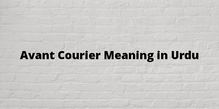 avant courier