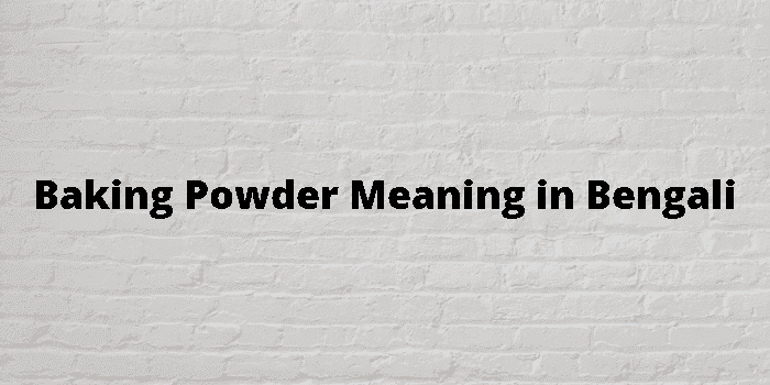 baking powder