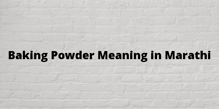 baking powder