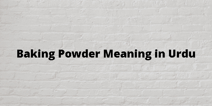 baking powder