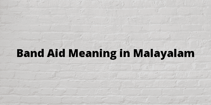 band-aid-meaning-in-malayalam