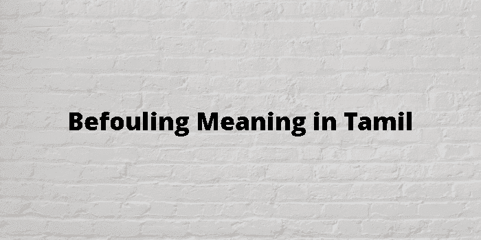 befouling