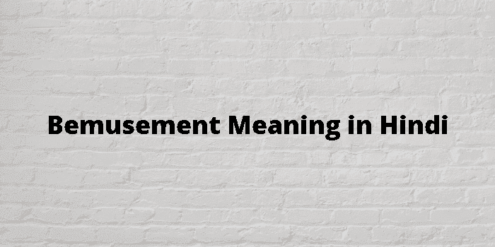 bemusement