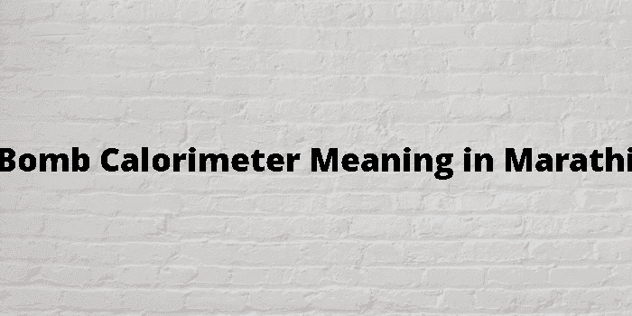 bomb calorimeter