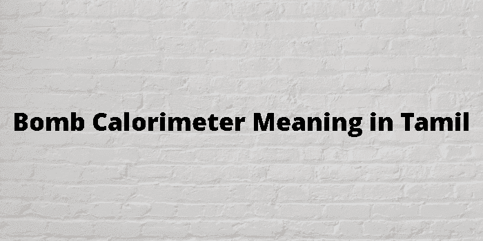 bomb calorimeter