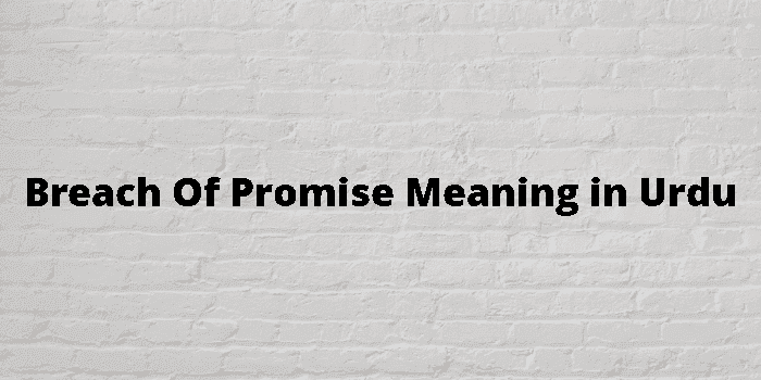 breach of promise