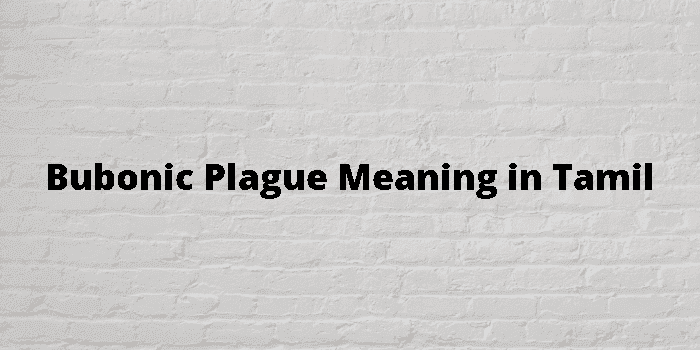 bubonic plague