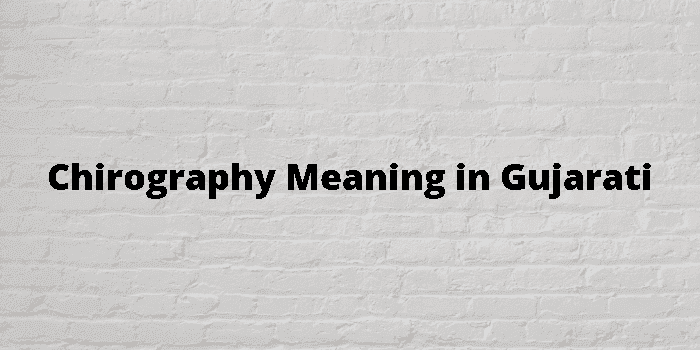 chirography