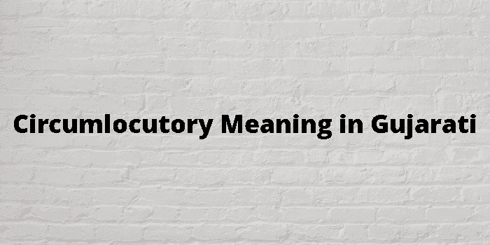 circumlocutory