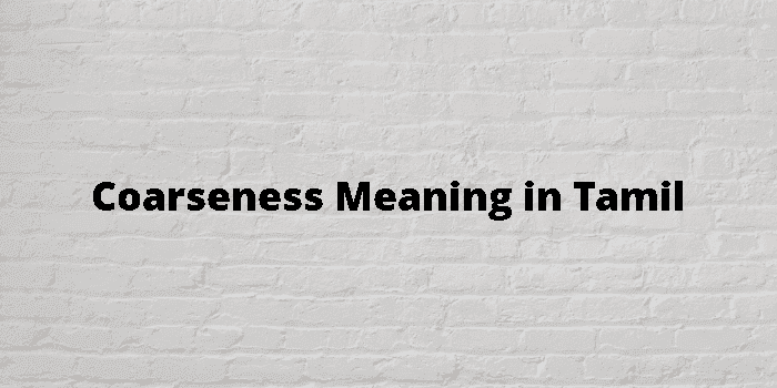 coarseness