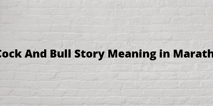 cock and bull story