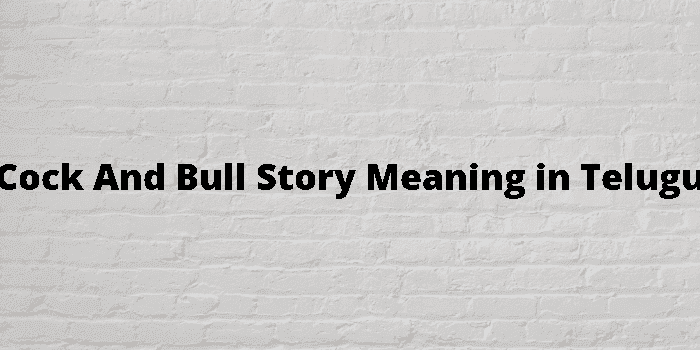 cock and bull story