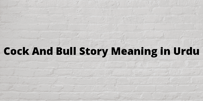 cock and bull story