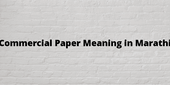 commercial paper