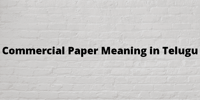 commercial paper