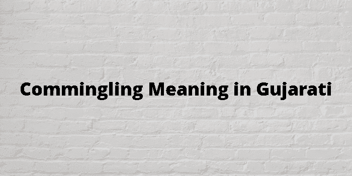 commingling