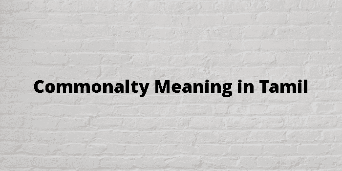 commonalty