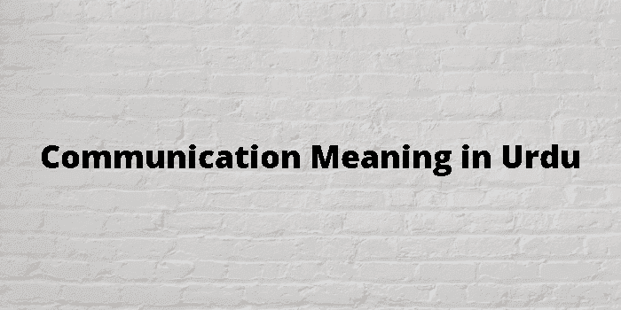 communication