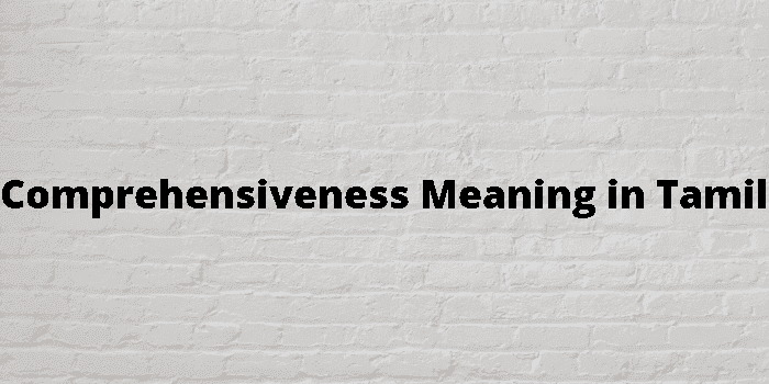 comprehensiveness