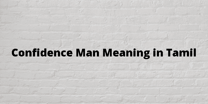 confidence man