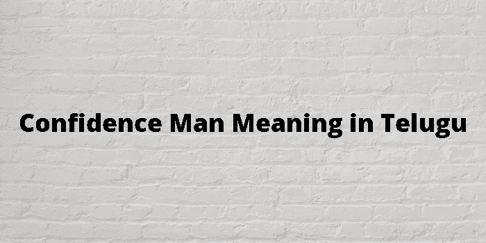 confidence man