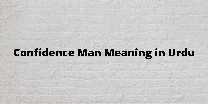 confidence man