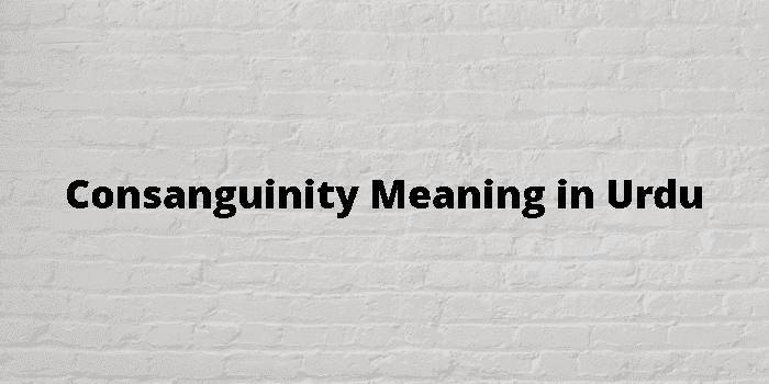 consanguinity