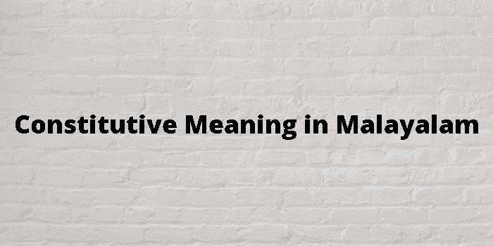 constitutive