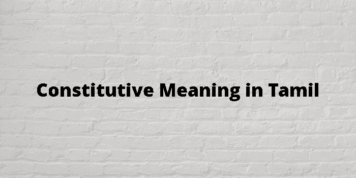 constitutive