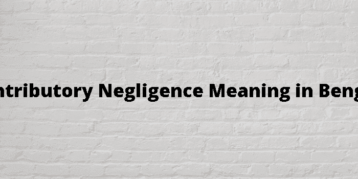 contributory negligence