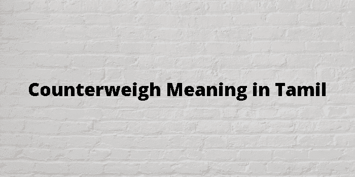 counterweigh