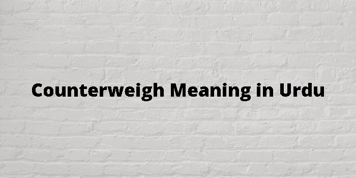 counterweigh