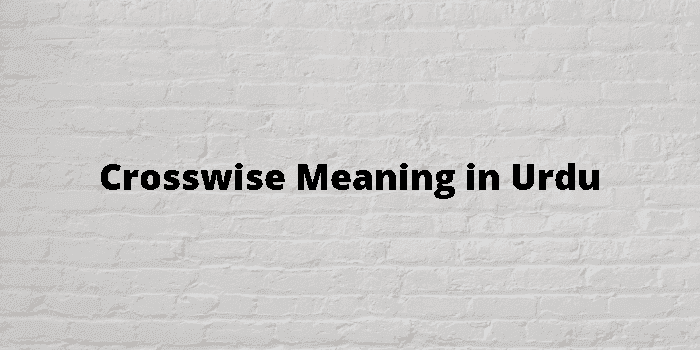 crosswise