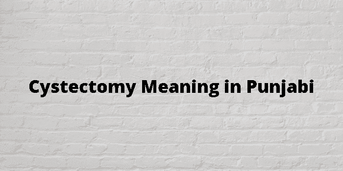 cystectomy