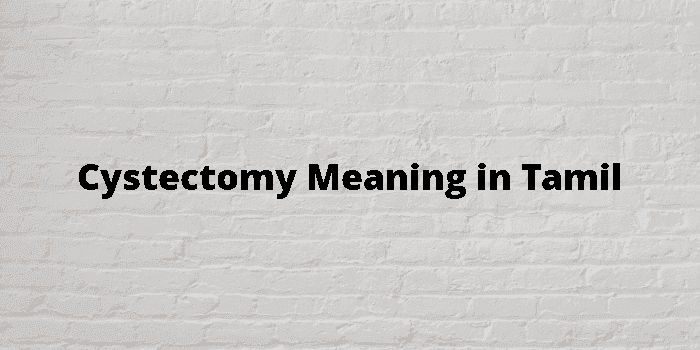 cystectomy