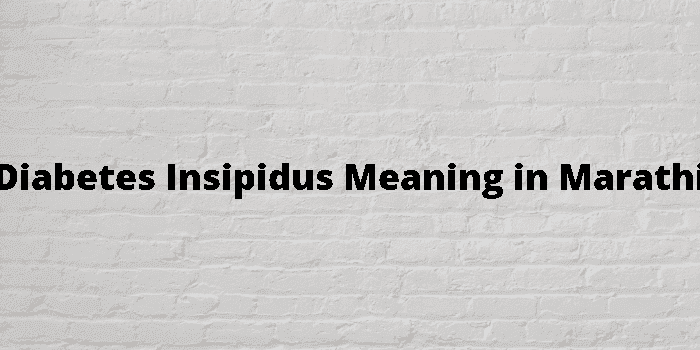 diabetes insipidus