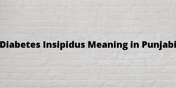 diabetes insipidus