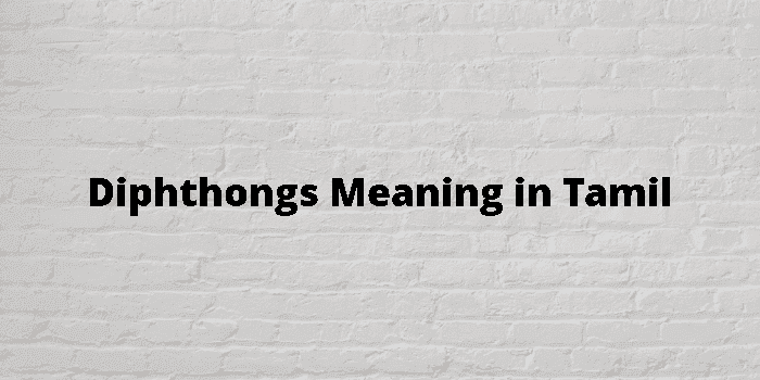 diphthongs