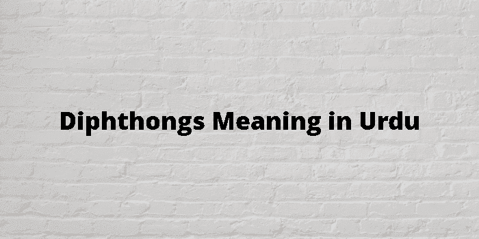 diphthongs