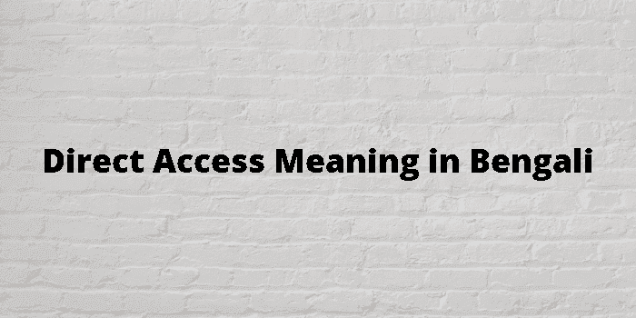 direct access