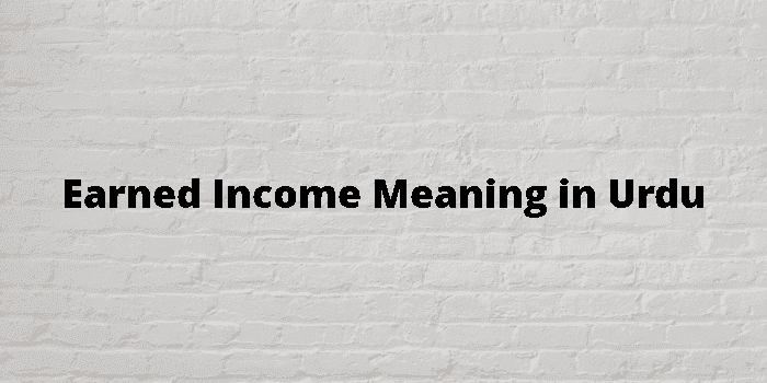 earned income