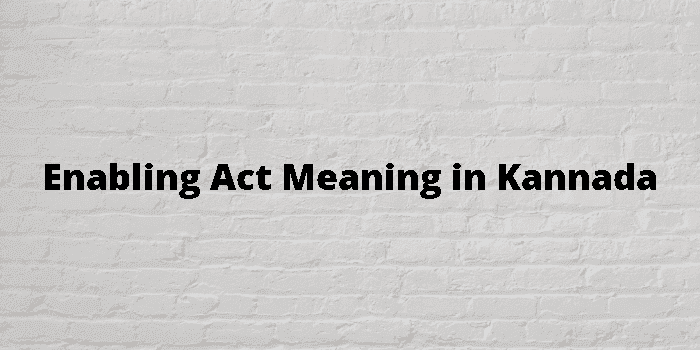 enabling act