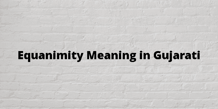 equanimity